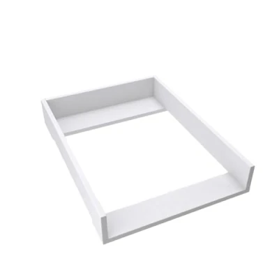 Bild av regalik Skötbordstillsats för Hemnes från IKEA, 50 cm Byråer, Avtagbar Skötbordstillsats, Raka Frontpaneler, Vit, 72 x 54