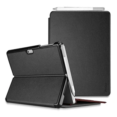 Bild av ProCase Fodral med pennhållare för Surface Pro 7 Plus, 7/Pro 6/Pro 5 (2017)/Pro 4/Pro LTE, tunt skyddsfodral, smart fodralskydd Pen hållare svart