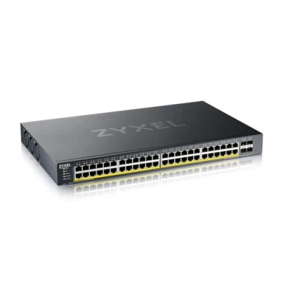 Bild av Zyxel XGS1935 Series 52 Switch hanterad L3 Lite smart 48 x 10/100/1000 + 4 10 Gigabit SFP+ (upplänk) rackmonterbar för DAC10G 1M v2, 3M SFP10, SFP 1000, BX1310 10, BX1550, SX D