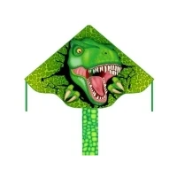 Bild av Ecoline One Line Kite Simple Flyer T Rex Spännvidd 1200 mm Vindstyrka Fitness 2 5 bft