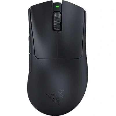 Bild av Razer DeathAdder V3 Pro Lätt trådlös ergonomisk sportmus (63 g lättviktsdesign, Focus 30K optisk sensor, musbrytare Gen 3, HyperSpeed trådlös) Svart