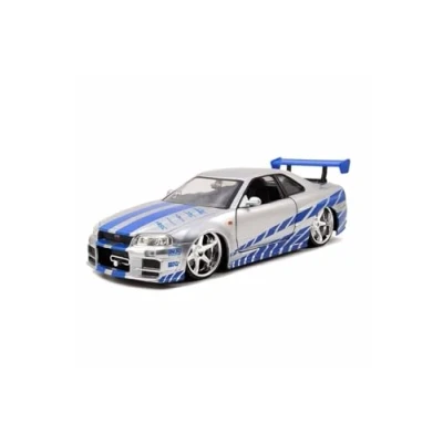Bild av Jada Toys, Inc. 253203044 Fast e Furious 2002 Nissan Skyl tillbehör, blå