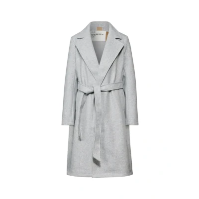 Bild av Street One Revers Trenchcoat, Storlek: 34, Grau