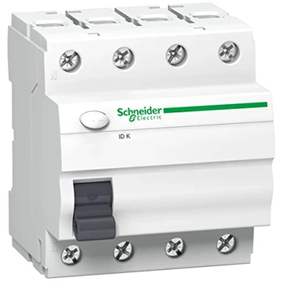 Bild av Schneider Elektrisk felströmsbrytare IDK 4P 25A 30MA TYP A, A9Z01425