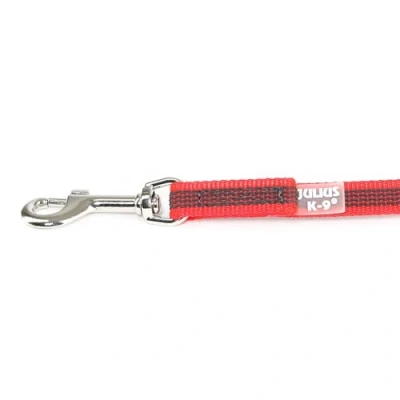 Bild av Julius K9 C&amp;G Super grip leash.red/grey.14mm/2m.with handle.max 30kg