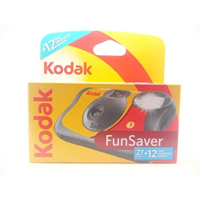 Bild av Kodak FUNFLASH/39 Engångskamera med blixt 27+12 exponeringar