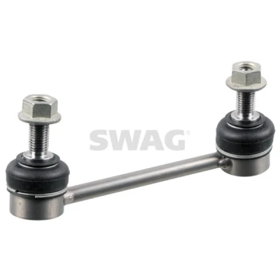 Bild av SWAG 33 11 2076 Stabilisatorstag Bakaxel vänster 140mm M12 x 1,5 med muttrar Stål MERCEDES BENZ: Sprinter 3.5 T Flak/Chassi, Skåpbil