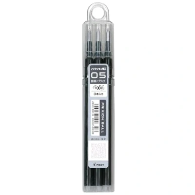 Bild av Pilot Frixion kulspetspenna refill 05, Svart (LFBKRF30EF3B) 1 Set