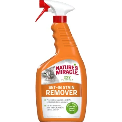 Bild av NATURE&#039;S MIRACLE Set in Oxy Stain&amp;amp Odour Eliminator Rengöringsspray 709 ml