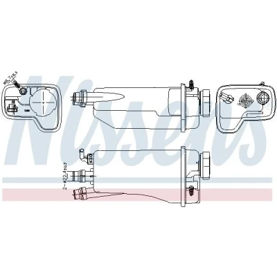 Bild av NISSENS 996361 Vase d&#039;Expansion 1,3 avec cache, capteur BMW: 5 Berline, Touring, 7