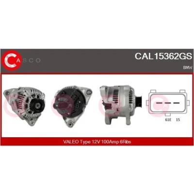 Bild av CASCO CAL10142AS Generator 12V 115A MERCEDES BENZ: E klass Sedan, Sprinter 3 T Minibuss, Flak/Chassi