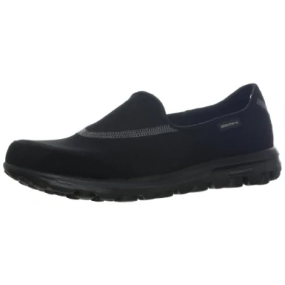 Bild av Skechers Damer gå promenad tofflor, Svart Bbk, 36 EU