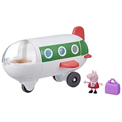 Bild av Peppa Pig Peppas äventyr, flygplan, förskoleleksak som verkligen rullar, 1 figur och tillbehör, från 3 år