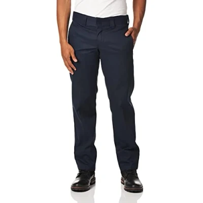 Bild av Dickies Herr Flex arbetsbyxa smal rak passform, Mörk marin V1, 30W x 30L