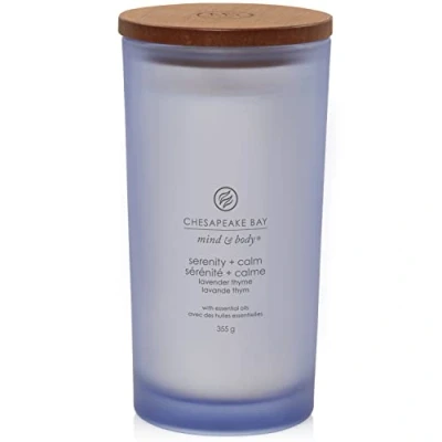 Bild av Chesapeake Bay Scented candle with wooden lid Lavender Thyme