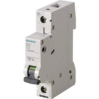 Bild av Siemens 5sl4 automatisk strömbrytare 10 kA Curva b 1 stolpe 3 A 70 mm