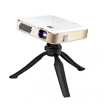 Bild av KODAK Luma 450 Bärbar Full HD Smart projektor, Wi Fi, Bluetooth, HDMI och USB kompatibelt minihemmabiosystem Upp till 150, 1080p Native Resolution (4K), 200 Lumen, Stativ ingår