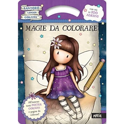 Bild av Magie da colorare. Gorjuss. Con adesivi. Ediz. a colori