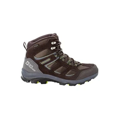 Bild av Jack Wolfskin Herr Vojo 3 Texapore Mid M utomhusskor, Mörkbrun Lime 2023, 48 EU