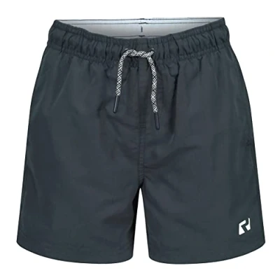 Bild av RIPT Performance Pojkar Quick Dry UV 50 Solskydd Peach Finish Badshorts Badbyxor, Marinblå, 11 12 år