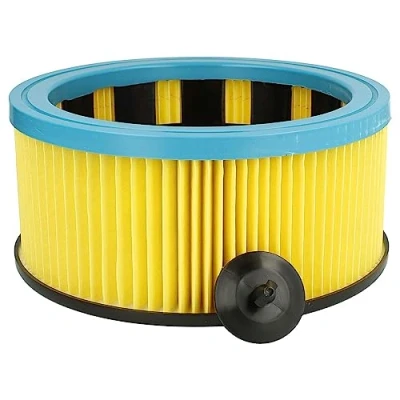 Bild av vhbw dammsugarfilter kompatibelt med Metabo AS 1200, 20 L, ASA 1201, 1202, 32 L dammsugare; kassettfilter, Klass M