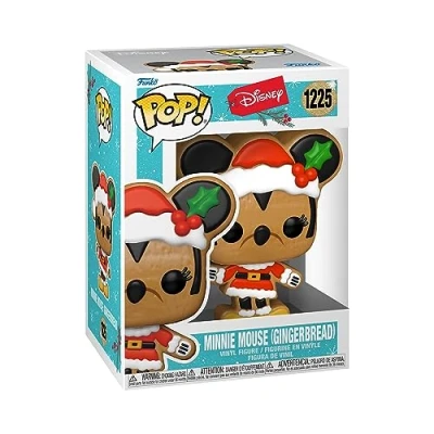 Bild av Funko Pop! Disney: Semester Mimmi Pigg pepparkakor vinylsamlarfigur presentidé officiella varor leksaker för barn och vuxna modellfigur samlare display