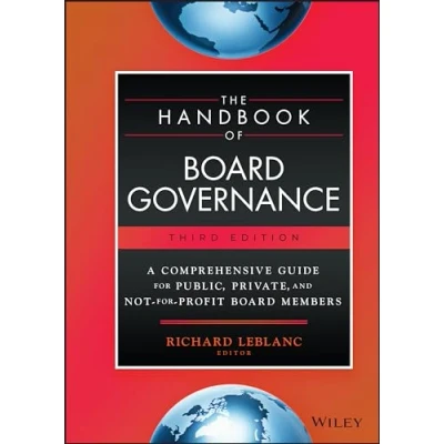 Bild av The Handbook of Board Governance: A Comprehensive Guide for Public, Private, and Not Profit Members