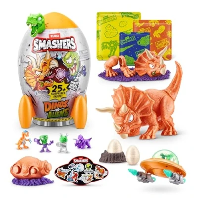 Bild av SMASHERS DINOS VS ALIENS Series 1 ROCKET (TRICERATOPS)