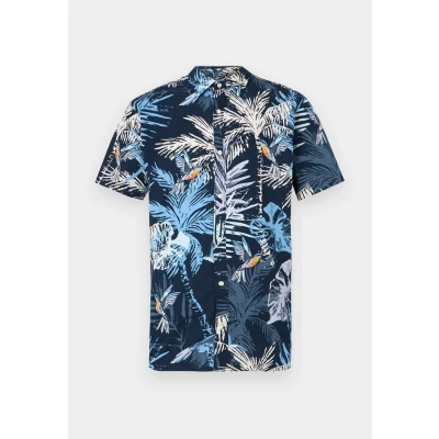 Bild av Jack &amp; Jones Jjhawaii AOP Skjorta, Storlek: Small, Sky captain