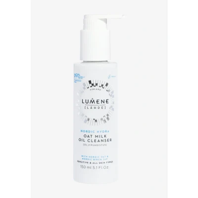 Bild av Lumene Nordic Hydra [LAHDE] OAT MILK OIL Cleanser Ansiktsrengöring, Storlek: 150 ml,