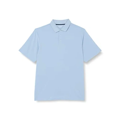 Bild av Amazon Essentials Men&#039;s Golftröja med normal passform snabbtorkande (finns i Big &amp; Tall), Ljusblå, S