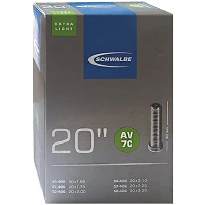 Bild av SCHWALBE AV7C EXTRA LIGHT (40 60x406) Schrader 40 mm