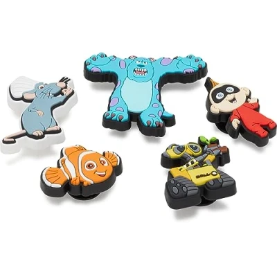 Bild av Crocs Jibbitz skoberlocker, Disney berlocker, flerpack Musse Pigg, Mimmi karaktärer, Pixar, 5 Pack