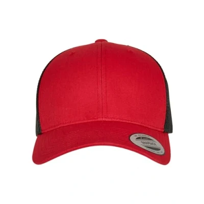 Bild av Flexfit Trucker Retro 2 TONE Keps, Storlek: One Size, Red black