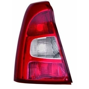 Bild av ABAKUS 551 1987L LD UE Feu arrière gauche Partie extérieure PY21W, P21W, P21/5W sans porte lampe, ampoule DACIA: Logan I Berline