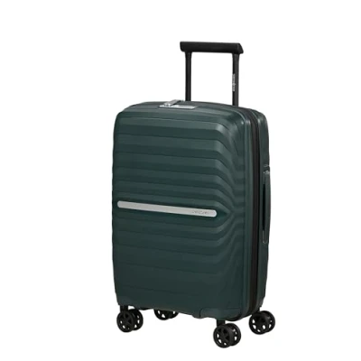Bild av Samsonite Neo Flux Spinner S Slim, expanderbart handbagage, 55 cm, 39/45 L, grön (Jungle Green)