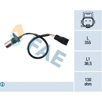 Bild av FAE 79410 Capteur d&#039;impulsions 2 inductif VOLVO: V70 2, S80 I, XC70 I Cross Country