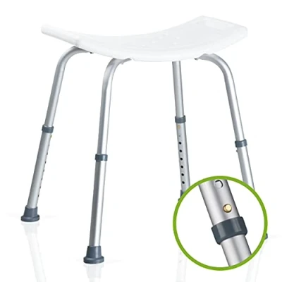 Bild av Duschstol / Duschpall Justerbar i kraftig Aluminium