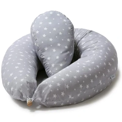 Bild av Niimo Graviditetskudde för sömn och amning + liten reduktionskudde kvinnor, gravid, avtagbart bomullsöverdrag, Starry White)