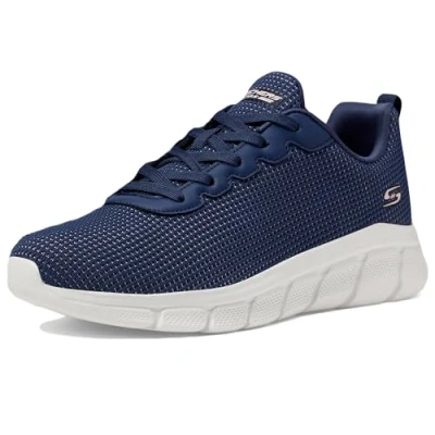 Bild av Skechers dammodell Bobs B Flex Visionary Essence sneakers., Marinblått Xsp, 38 EU