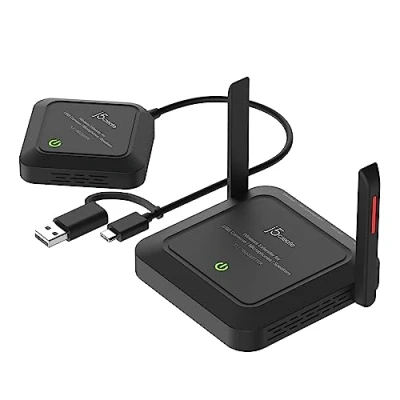 Bild av j5create trådlös förlängare för USB webbkamera/kameror/mikrofoner/högtalare, plug &amp; play, kompatibel med Windows och Mac (JVW120)