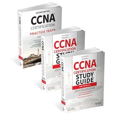 Bild av CCNA Certification Study Guide Volume 1, 2, and Practice Tests Kit: Exam 200 301 v1.1