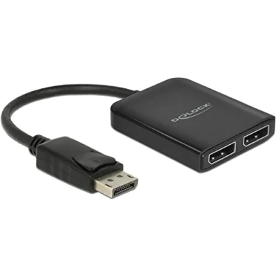 Bild av DeLOCK DisplayPort 1.4 Splitter 1 x to 2 MST