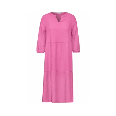 Bild av CECIL struktur tunika klänning, Bloomy Pink, M