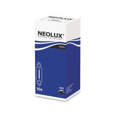 Bild av NEOLUX N264 Ampoule, feu éclaireur de plaque 12 10 47 Ampoule sur socle SV8.5 8 BMW: 3 Touring, 5 Berline, VOLKSWAGEN: Golf 6,