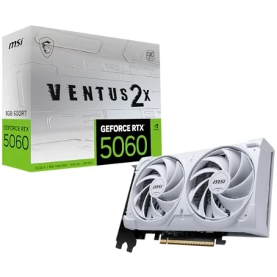 Bild av MSI GeForce RTX 5060 VENTUS 2X (vit)