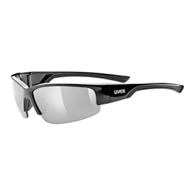 Bild av uvex sportstyle 215 sportglasögon för dam och herr speglande tryckfri bärkomfort &amp; perfekt passning black/silver one size