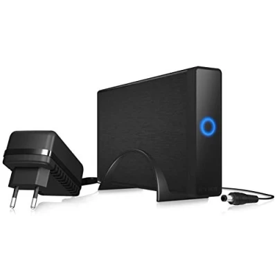 Bild av ICY BOX externt 3,5 tums chassi för hårddiskar, USB C 3.1 anslutning (Gen 2, 10 Gbit/s), stativ, aluminium, plast, IB 377 C31
