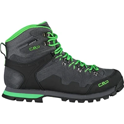 Bild av CMP Athunis Mid Trekking Shoe Wp herr Promenadsko top ,Grå verde fluo, 41 EU