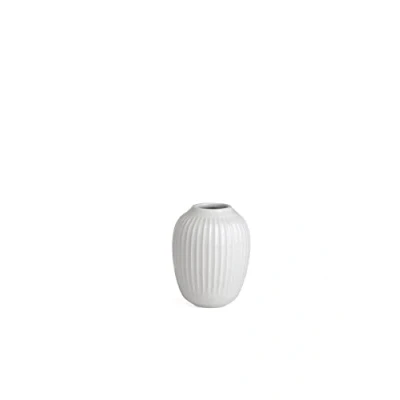 Bild av Kähler Vase H10.5 cm Hammershøi Dansk design för blommor Handgjord, vit